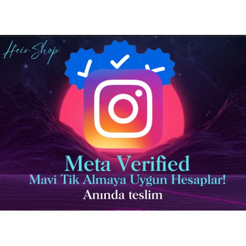  ⭐ Meta Verified Aktif Hesap! ⭐